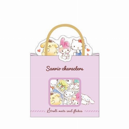 ストロールメイトシールフレークス サンリオキャラク ロフト