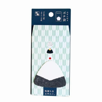 ふせん付きポチ袋 おにぎり ロフト