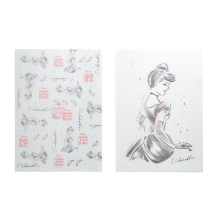 クリアファイル 2枚セット シンデレラ 凛 ディズニー ロフト