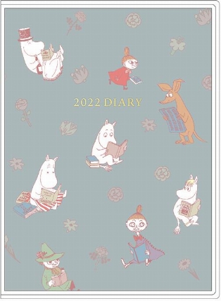 21年10月始まり手帳 週間ブロック B6 コミックダイアリー ムーミン フラワー ロフト 21年10月始まり手帳 週間ブロック B6 コミックダイアリー ムーミン フラワー ロフト