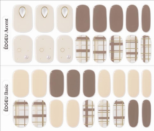 ジェルネイルシール Enp216 パールロケット ロフト